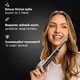 Звуковая электрическая зубная щетка - 8 насадок, 42000 колебаний ультраотбеливающая электрощетка зубная SG-982 - изображение 7