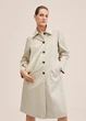 Тренч Mango 27054011 L Экрю - изображение 1