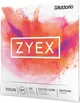 Струны для скрипки D'addario Zyex Violin String Set 4/4 Medium Tension - изображение 2