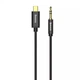 Кабель AUX Type-C to 3.5 mini jack (1.2m) Yiven, Baseus (CAM01-01) - изображение 1