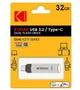 Флешка 2 в 1 USB-A 3.0 + OTG Type-C Kodak K273 32Gb - изображение 7