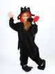 Пижама кигуруми Kigurumi Дракон Беззубик для девочек Чорный на рост 100-110 см (205041) - изображение 1