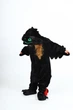 Піжама кігурумі Kigurumi Дракон Беззубик для дівчаток Чорний на зріст 110-120 см (205041) - зображення 5