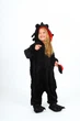 Пижама кигуруми Kigurumi Дракон Беззубик для девочек Чорный на рост 100-110 см (205041) - изображение 8