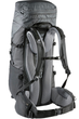 Туристический рюкзак Deuter Aircontact Lite 50 + 10 темно-серый - изображение 4
