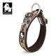 Ошейник для собак Truelove TLC50121, cветоотражающий для средних и больших пород собак, XL (50-55 см) Коричневый (171XL-BROWN) - изображение 1