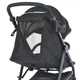 Детская прогулочная коляска книжка BAMBI M 5723 VIVA Black черная нагрузка 22 кг - изображение 9