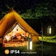 Лампа для кемпінгу LOSSO "Camp" - акумуляторний ліхтар з павербанком 10000 мАг сірий - зображення 12
