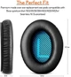 ​Амбушюри BOSE QuietComfort QC2 QC15 QC25 QC35 Ae2 Ae2i Ae2w чорні - зображення 2