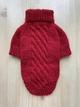 Вязаный Свитер для Собак Hand Made Размер XS Цвет Красный (00796) - изображение 1