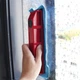 Магнитная щетка Glider red для мытья стекол с двух сторон - изображение 2