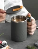 Кружка office cup 450 мл для кофе, чая с вакуумной изоляцией, нержавеющая сталь 304/PP (Green) - изображение 2