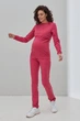 Спортивный костюм для беременных и кормящих с начесом Kortney XS Юла Мама Малиновый - изображение 1