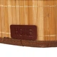 Бамбуковий кошик для зберігання Beige Fabric Home 28x18x14 см - зображення 4