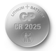 Литиевая батарейка GP CR2025-U5, 3V - изображение 1
