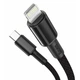 Кабель Baseus High Density Braided Type-C to Lightning PD 20W (1m) Black (CATLGD-01) - зображення 2