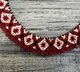 Колье-силянка из бисера HatynkaUA Necklace ожерелье ручной работы в этническом стиле к вышиванке (SUN999_50) - изображение 3