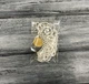 Колье-силянка из чешского бисера HatynkaUA Necklace ожерелье ручной работы Белый с серебром (SUN999_48) - изображение 5