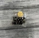 Традиционное украинское ожерелье чокер из бисера HatynkaUA Necklace в этностиле ручной работы Черный с серебром (SUN999_44_1) - изображение 6