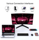 Монітор KOORUI 27 Gaming VA/1800R Black QHD 170HZ (27E6QC) - изображение 8