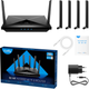 Router Cudy P5 Wi Fi 6 5G Black (6971690792282) - obraz 3