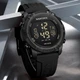 Чоловічий водостійкий спортивний тактичний годинник Naviforce Europe Black - изображение 6