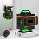 4D Нівелір лазерний рівень Evander 4D-LK-16-01 16 ліній 360 перехресний 25 м зі штативом та аксесуарами - зображення 9