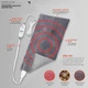 Массажная подстилка MASSAGING WEIGHTED HEATING PAD (LY66) (W65) 30,5*61см черный (14-14-15952) - изображение 4