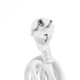 Сетевой удлинитель VIDEX ONCORD с/с 3п 3м (3x1.5мм) 2.4А 2USB+USB-C с кнопкой White - изображение 7