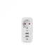 Сетевой адаптер VIDEX ONCORD с/с 1п 2.4A 2USB+USB-C White - изображение 3