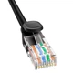 Мережевий кабель RJ45 Baseus CAT5 B00133206111-06 RJ45 круглий 8 м Black - зображення 2