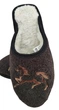 Утепленные мужские домашние тапочки Mustang Litma, войлок, коричневые 42 - изображение 3