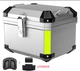 Кофр (багажник) для мотоцикла задний TDGO (45L) + спинка 43×38×36 белый - изображение 1