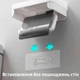Тримач для туалетного паперу з полицею і кришкою білий - зображення 4