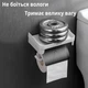 Тримач для туалетного паперу з полицею і кришкою білий - зображення 6