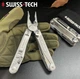 Складной многофункциональный инструмент мультитул Swiss Tech 18в1 матовый - изображение 3