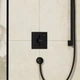 Внешняя часть смесителя без скрытой части HANSGROHE DuoTurn E черный латунь 155x155мм 75617670 - изображение 4
