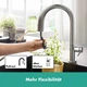 Змішувач для кухні із краном для фільтрованої води HANSGROHE Aqittura M91&sBox сатин латунь 76826800 - зображення 3