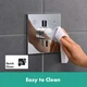 Внешняя часть смесителя без скрытой части HANSGROHE DuoTurn E хром латунь 155x155мм 75417000 - изображение 5