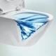 Унитаз подвесной безободковый белый VILLEROY&BOCH Subway 3.0 с сиденьем с микролифтом 4670TS01 - изображение 5