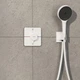 Внешняя часть смесителя без скрытой части HANSGROHE ShowerSelect Comfort Q белый латунь 155x155мм 15583700 - изображение 4