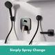 Внешняя часть смесителя без скрытой части HANSGROHE Logis черный латунь 155x155мм 71405670 - изображение 3