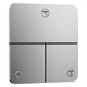 Перемикач потоку HANSGROHE ShowerSelect Comfort Q прихованого монтажу латунний хром 15587000 - зображення 1