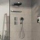 Перемикач потоку HANSGROHE ShowerSelect Comfort Q прихованого монтажу латунний хром 15587000 - зображення 7