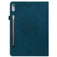 Защитный чехол Deexe Butterfly Case для Lenovo Tab P11 Pro Gen 2 - Dark Blue - изображение 5
