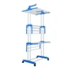 Сушилка для белья напольная Синий Tiers Garment Rack With Wheels (SH7711257) - изображение 1