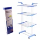 Сушилка для белья напольная Синий Tiers Garment Rack With Wheels (SH7711257) - изображение 5