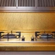Кухонная маслостойкая алюминиевая фольга Золотистый самоклеющаяся 2х0.6м (SH779552) - изображение 4