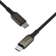Кабель для зарядки Proove Dense Metal Type-C to Type-C 60W 1m, Black - изображение 3