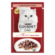 Влажный корм GOURMET Mon Petit для взрослых кошек кусочки с лососем в соусе 50 г - изображение 1